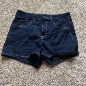Dark Wash Jean Shorts